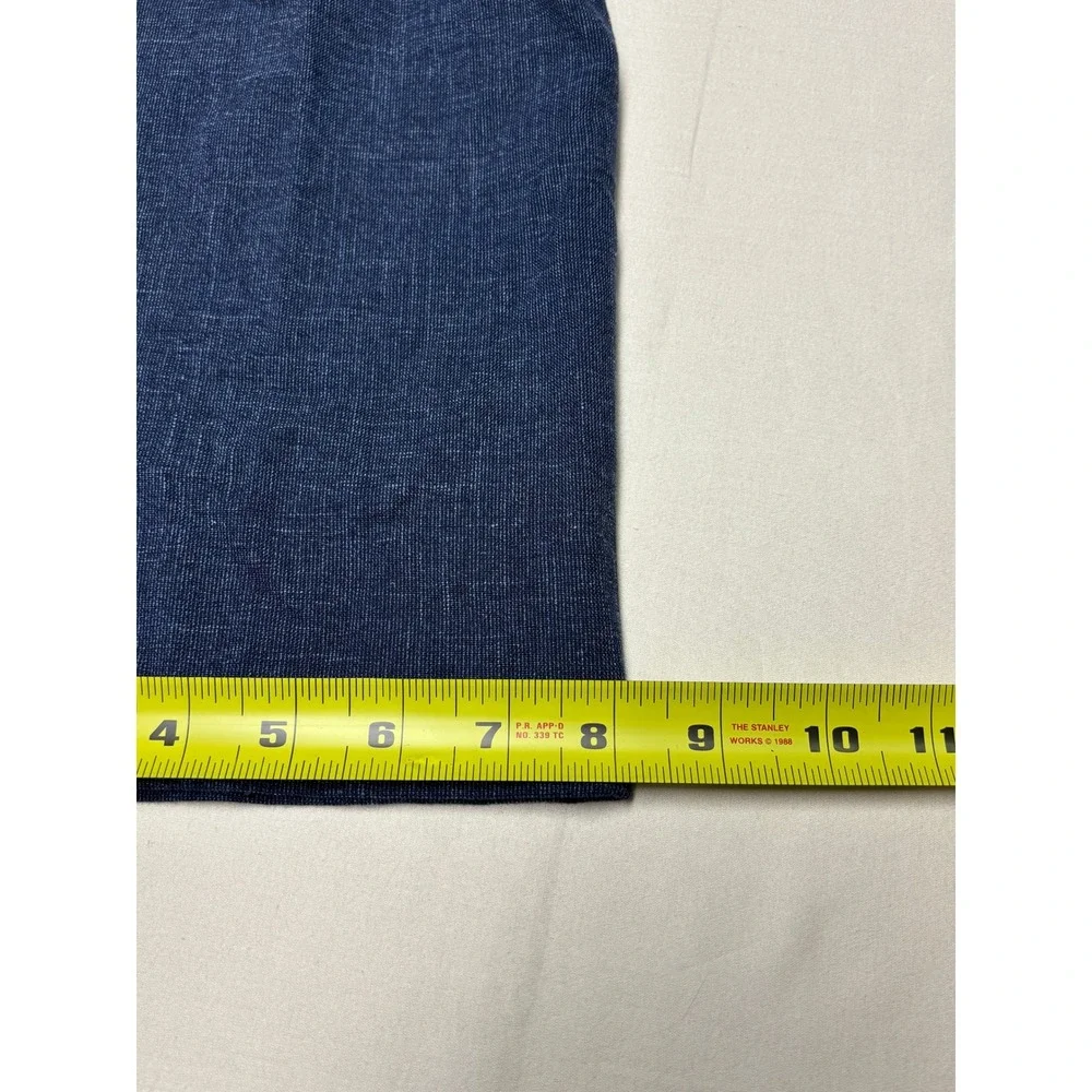 Banana Republic Mens Tailored Slim Fit Blue Textured Dress Pants 38x32 Stretch